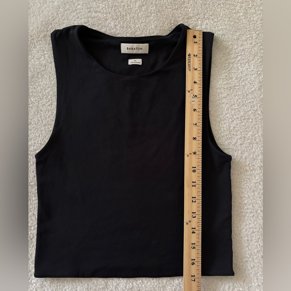 Babaton Black Muscle Tee Size Medium - Picture 6 of 8